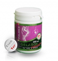 Polidex Gelabon plus Glucozamine Полидекс Гелабон плюс с глюкозамином профилактика и лечение заболеваний суставов для кошек 200 таб