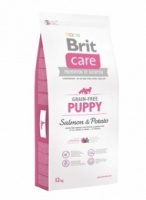 Brit Care Grain-free Puppy Salmon & Potato беззерновой корм для щенков и юниоров собак всех пород, лосось и картошка