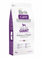 Brit Care Dog Grain-free Giant Salmon & Potato беззерновой корм для собак гигантских пород, лосось и картошка