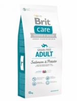 Brit Care Dog Grain-free Adult Salmon & Potato беззерновой корм для собак всех пород, лосось и картошка