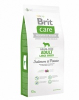 Brit Care Dog Grain-free Adult Large Breed Salmon & Potato беззерновой корм для собак крупных пород, лосось и картошка