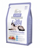 Brit Care Cat Lilly Sensitive Digestion Брит Каре Сенситив Дайджест беззерновой корм с ягненком и лососем для кошек с чувствительным желудком 