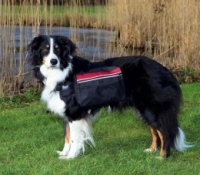 Шлейка-рюкзак для собаки, размер М, 50-85см.