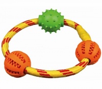 Игрушка "Denta Fun", кольцо с мячиками, ф20 см