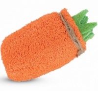 Игрушка для грызунов из люфы "Морковь", 120мм