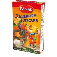Дропсы с апельсином SK7150 SANAL Orange Drops 45 г