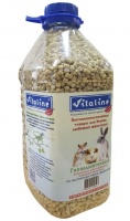 Vitaline Наполнитель древесный гипоаллергенная гранула (Из лиственных пород древесины) Упаковка 4,5 литра х 4 шт