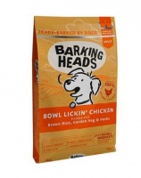 Barking Heads Bbowl Lickin Chicken сухой корм для собак с чувствительным пищеварением с курицей и рисом "До последнего кусочка"  