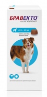  Intervet Бравекто жевательная таблетка от блох и клещей для собак 20-40кг 1000мг (Защита 3 месяца) (1 таблетка)