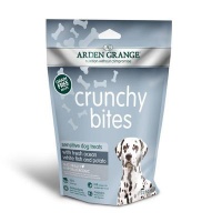 Arden Grange Crunchy Bites Sensitive хрустящее лакомство для собак всех пород с деликатным желудком и/или чувствительной кожей 225 гр