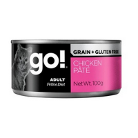 Go! Solutions Cats Adult Feline Diet Grain+Gluten Free Chicken Pate Гоу холистик консервы для кошек беззерновые с курицей