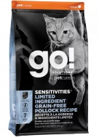 Go! Solutions Cats Sensitivity Limited Ingredient Grain Free Pollock Recipe беззерновой корм для котят и кошек с чувствительным пищеварением с минтаем