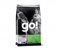 GO! Sensitivity + Shine Grain Free Freshwater Trout Salmon Cat Recipe 45/18 беззерновой корм для котят и кошек с чувствительным пищеварением: форель, лосось