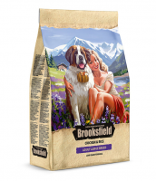 Brooksfield Adult Dog Large Breed Chicken Rice корм для взрослых собак крупных пород, Курица с рисом