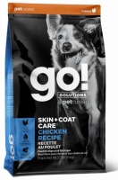 Go! Solutions Dogs Skin+Coat Care Chicken Recipe корм для собак и щенков с цельной курицей, фруктами и овощами