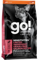 Go! Solutions Dogs Sensitivity Limited Ingredient Grain Free Salmon Recipe беззерновой корм для щенков и собак с лососем для чувствительного пищеварения