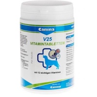 Канина в25 Витаминтаблеттен мультивитамины для щенков и собак