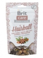 Брит Care лакомство для кошек Hairball для вывода комков шерсти 50 гр
