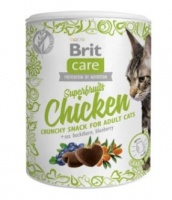 Брит Care лакомство для кошек Superfruits Chicken с курицей 100 гр