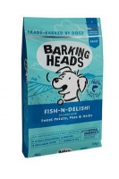 Barking Heads Fish N Delish сухой беззерновой корм для собак с лососем, форелью и бататом "Рыбка Вкусняшка"