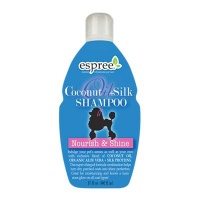 Espree Coconut Oil + Silk Shampoo Эспри Шампунь для блеска шерсти с кокосовым маслом и протеинами шелка, для собак