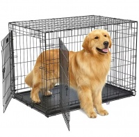 MidWest клетка для щенков и собак Contour 2 двери, черная