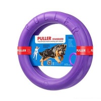 Collar Puller Standard Пуллер Стандарт, тренировочный снаряд для собак средних и крупных пород, диаметр 28 см, фиолетовый (2 шт)