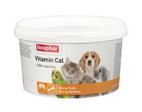 12410 Beaphar Vitamin Cal Витаминная смесь для укрепления иммунитета для кошек, собак, птиц и грызунов