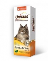 Unitabs BiotinPlus Юнитабс Паста с Биотином и Таурином для кошек 150 гр.