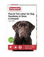 10196 Beaphar Flea & Tick collar for Dog Ошейник от блох и клещей для собак (зеленый)