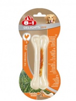 8in1 Delights Strong S косточка сверхпрочная с куриным мясом для мелких и средних собак 11 см