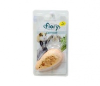 Fiory Carrosalt био-камень для грызунов с солью в форме моркови 65 гр