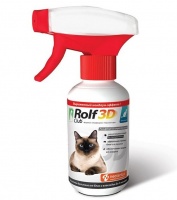 Rolf Club 3D Спрей от блох и клещей для кошек 200мл