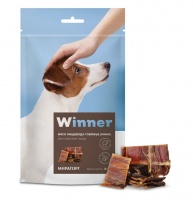 Winner Мираторг Лакомство для собак Мясо пищевода говяжье (мини) охлажденное Дой-пак 130 гр