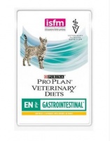 Purina Pro Plan EN Gastrointestinal ST/OX Feline паучи-диета для котят и кошек при желудочно-кишечных расстройствах (ЖКТ), курица 85 гр х 10 шт