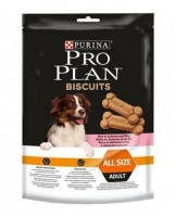 Pro Plan Biscuits All Size Adult лакомство для собак от 9 месяцев, лосось с рисом 400 гр