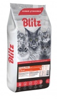 Blitz Cat Classic Adult Poltry сухой корм для взрослых кошек с Домашней Птицей