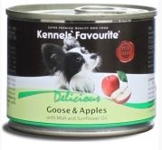 Консервы Kennels` Favourite Goose & Apples гусь и яблоко для собак 200 гр