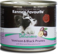 Консервы Kennels` Favourite Venison & Black prunes оленина с черносливом для собак 200 гр