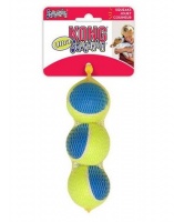 Kong игрушка для собак Ultra SqueakAir мячик средний 6 см 3 шт