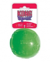 Kong Squeezz Ball игрушка для собак Сквиз Мячик резиновый с пищалкой, цвета в ассортименте
