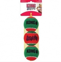 Kong Holiday игрушка для собак Теннисный мячик 6 см 3 шт