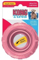 Kong Puppy игрушка для щенков "Шина" малая диаметр 9 см цвета в ассортименте: розовый, голубой 9 см