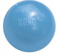 Kong Puppy игрушка для щенков "Мячик" под лакомства 6 см цвета в ассортименте: розовый, голубой