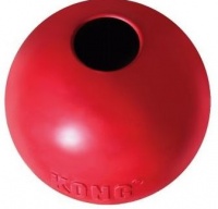 Kong Classic игрушка для собак "Мячик" под лакомства 6 см