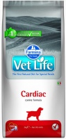 Farmina Vet Life Dog Cardiac диетический сухой корм для собак для поддержания работы сердца при хронической сердечной недостаточности
