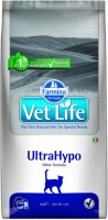 Farmina Vet Life Cat UltraHypo диетический сухой корм для кошек при пищевой аллергии и/или пищевой непереносимости