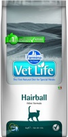 Farmina Vet Life Cat Hairball сухой корм для взрослых кошек, способствующий выведению комочков шерсти из кишечника