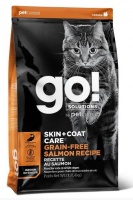 Go! Solutions Cats Skin+Coat Care Grain-Free Salmon Recipe Indoor беззерновой корм для котят и взрослых кошек с Лососем