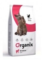 Organix Adult Cat Lamb сухой гипоаллергенный корм для кошек с ягненком